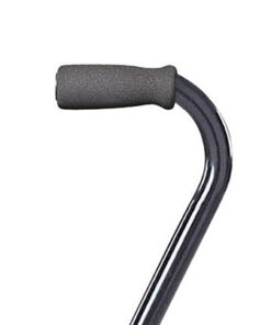 Hand Grip for Quad Cane & Offset Cane  Gray  Foam