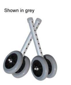 Wheel Kit for #1056 Heavy-Duty 5   Silver Vein w/Black Wheels