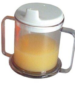 Mug Double-Handed w/Lid