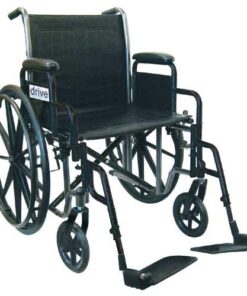 Wheelchair Econ Rem Desk Arms 16  w/SF    Dual Axle K1/K2