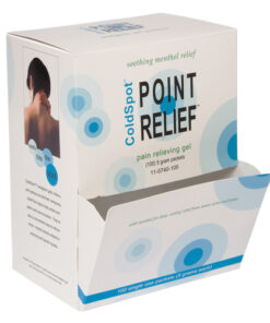 Point Relief ColdSpot Pain Gel  Dispenser w/100 5gm Packs