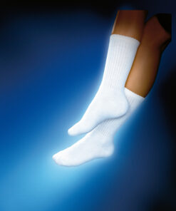 Sensifoot 8 - 15 Diabetic Crew Socks White Ex-Large