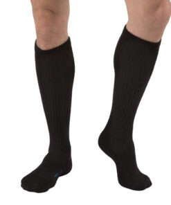 Jobst Sensifoot Over-The-Calf Sock Black Large