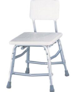 Bath Bench w/Back & Dual Frame Brace  Extra Heavy Duty  Cs/2