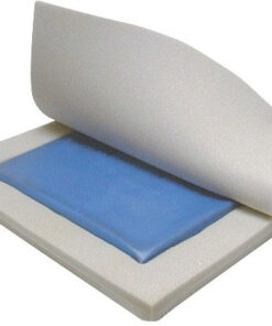 Molded Wheelchair Cushion General Use Gel/Foam 18x16x2