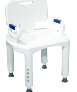 Bath Bench  Premium Series with Back and Arms