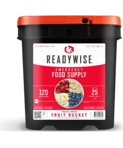 120 Serving Freeze Dried Fruit Bucket
