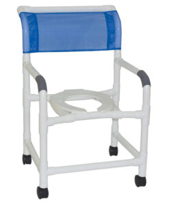 Shower Chair  Wide  Deluxe PVC Superior