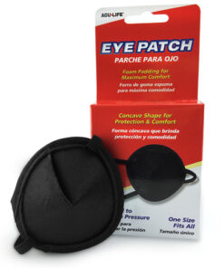 Eye Patch Vinyl Convex Carded (Retail Pkg)