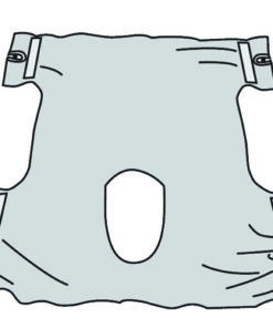 Bariatric Lifter Sling--Canvas With Commode Opening