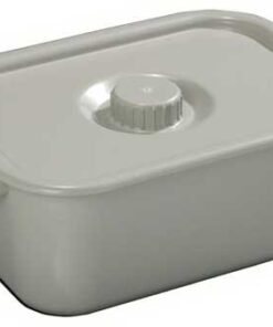 Commode Pail Bariatric Gray