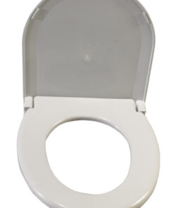 Toilet Seat w/Lid  Oblong Fits #1366E and 1066 Commodes