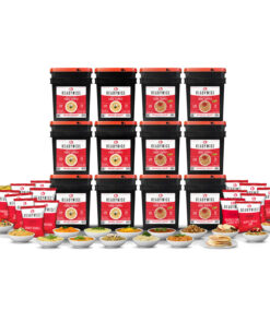1440 Serving Package - 240 lbs - Includes: 6 - 120 Serving Entrée Buckets and 6 - 120 Serving Breakfast Buckets