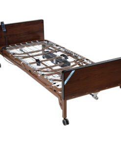 Ultra-Light Semi-Electric Bed w/Half Rails
