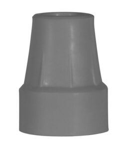 Crutch Tips Retail (pr) Grey Fits Cane/Crutch(7/8 diam)H/D