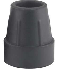 Cane Tips for 1  Cane Diameter Black (Pair)  Retail Box