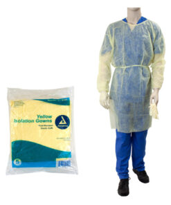 Fluid Resistant Isolation Gown Cs/50