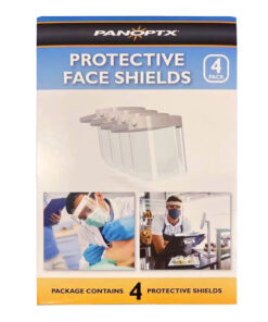 Protective Face Shields w/Foam Pad     (Box/4)