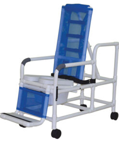 Shower/Commode Chair PVC Tilt-N-Space