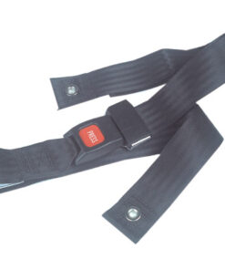 Wheelchair Seat  Belt Auto Type  Closure  Black