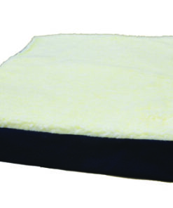 Gel Wheelchair Cushion w/ Fleece Top 16  x 18  x 3.5