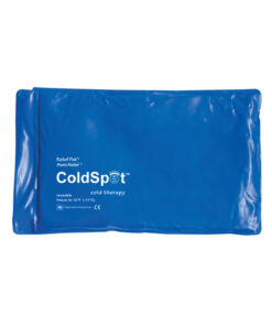 Reusable Heavy Duty Cold Pack  Half 7  x 11  Blue Vinyl