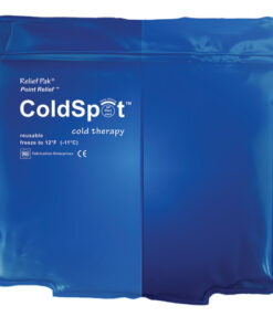 Reusable Heavy Duty Cold Pack  Quarter 5 x7  Blue Vinyl