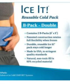 Ice It! Reusable Cold Pack (B Pack Double) Size:6 x9x1.5