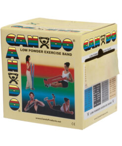 Cando Exercise Band Tan XX-Light 50-Yard Dispenser Box