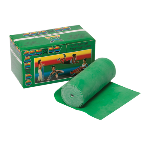 Cando Exercise Band Green Medium 6-Yard Roll