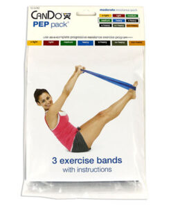 Cando Band PEP Packs Moderate (grn  bl  blk)