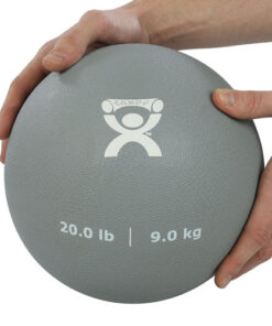 Plyometric Rebounder Ball 20 lb. Silver   9  Diameter