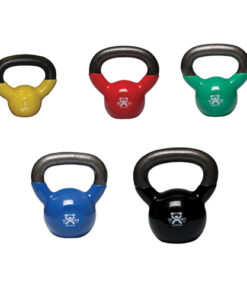 Kettlebell Vinyl Coated Weight Set  5  7.5  10  15  & 20lb