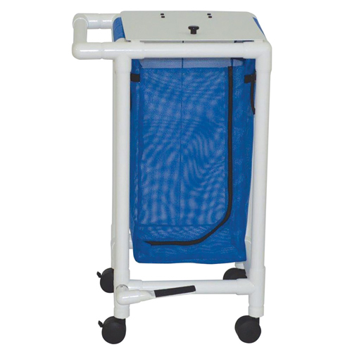 Giỏ đựng ống PVC túi đơn, bàn đạp chân 23.75 Lx18.75 W
