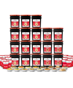2160 Serving Package - 372 lbs - Includes: 12 - 120 Serving Entrée Buckets and 6 - 120 Serving Breakfast Buckets