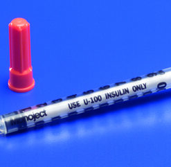 Monoject Insulin Syringes 1/2cc 28g Bx/100