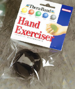 Thera-Band Hand Exercise Ball XL-Black  Extra-Firm