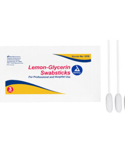 Lemon-Glycerin Swabsticks- 3 Packet 25-Pks/3