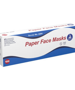 Paper Face Masks Bx/100