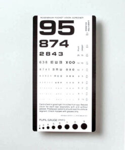 Pocket Eye Test Chart