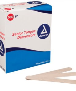 Tongue Depressors-Regular 6  Non-Sterile Bx/500