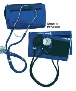 MatchMates Aneroid Sphyg Kit w/Stethoscope  Royal Blue
