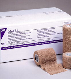 Coban Self-Adherent Wrap 2 x5 Yd Bx/36 Tan Latex Free N/S