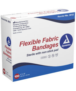 Flexible Fabric Adh Bandages Fingertip 1-3/4 x3  Bx/100