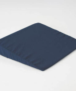 Foam Wedge Wheelchair Cushion Navy  16  x 18  x 3  to 1