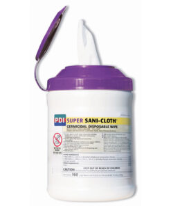 Sanicloth 'Super'  Wipes 6  x 6.75  Tub/160