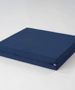 Convoluted W/C Foam Cushion w/Cover  18  x 16  x 4   Blue