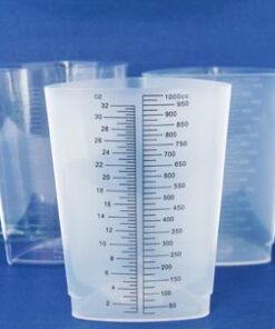 Triangular Graduates  32 oz. Polystyrene  Graduated 200/cs