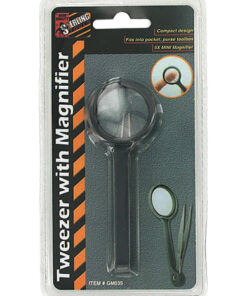 Forcep With Magnifier- 3  Retail Pack