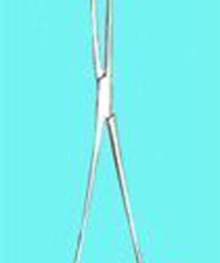 Sponge Forceps Straight Serrated 9 1/2
